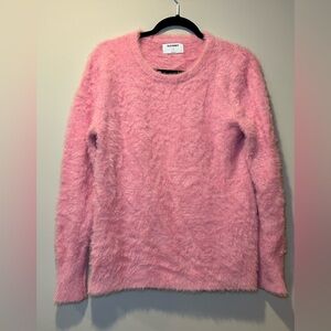 Old Navy Medium Pink Soft Eyelash Barbiecore Sweater Women‎